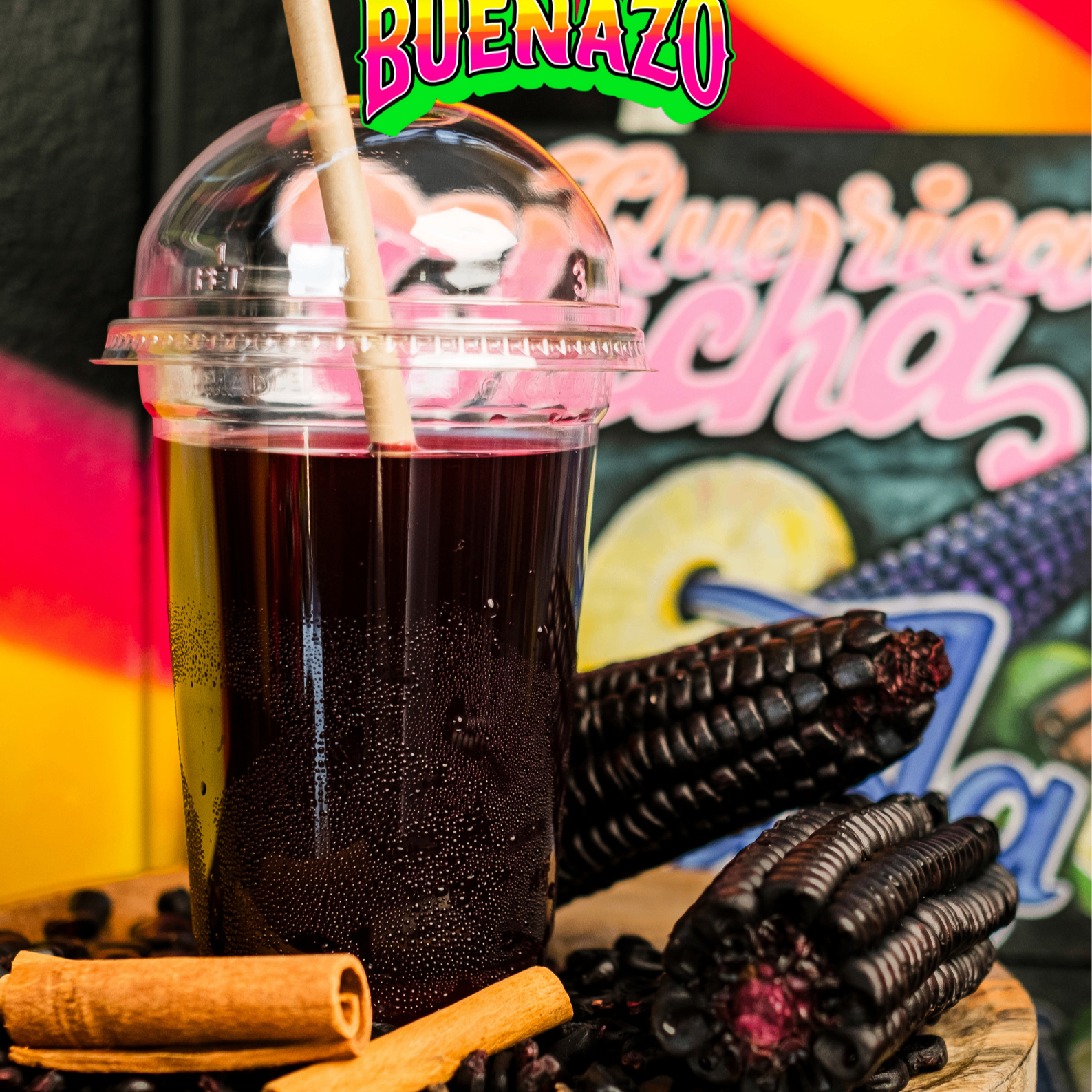 Chicha morada casera – bebida tradicional de comida peruana en Valencia